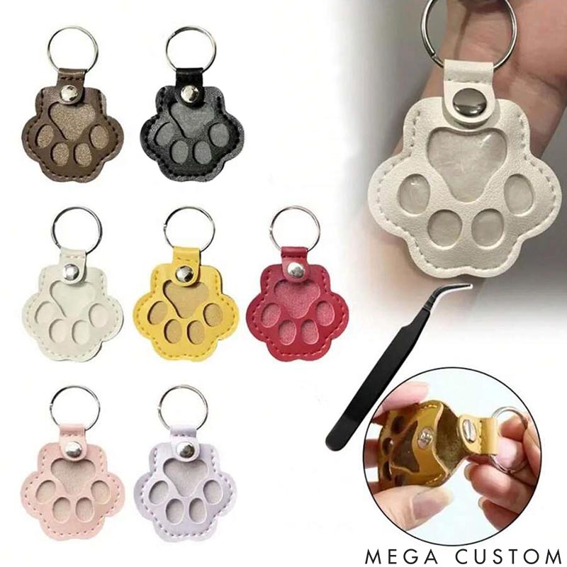 Personalized Pet Lover Pet Hair Collector Keychains