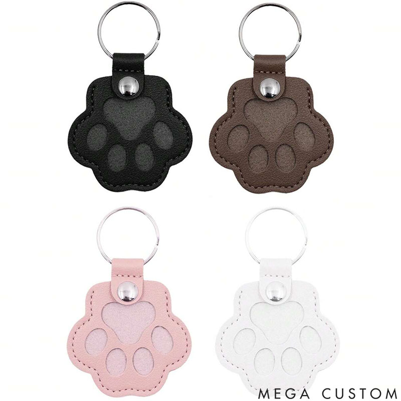 Personalized Pet Lover Pet Hair Collector Keychains