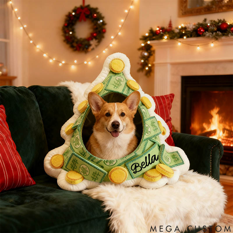 Personalized Pet Lover Pet Money Tree Photo Pillow