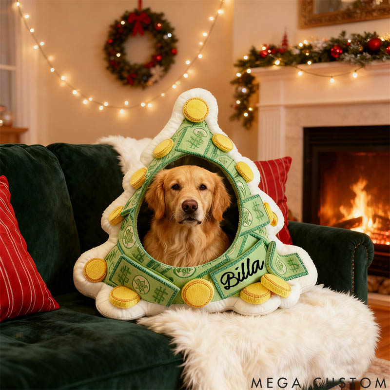 Personalized Pet Lover Pet Money Tree Photo Pillow