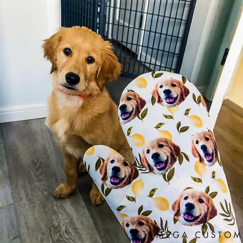 Personalized Pet Lover Pet Photo Put Your Cute Dog on Mittens