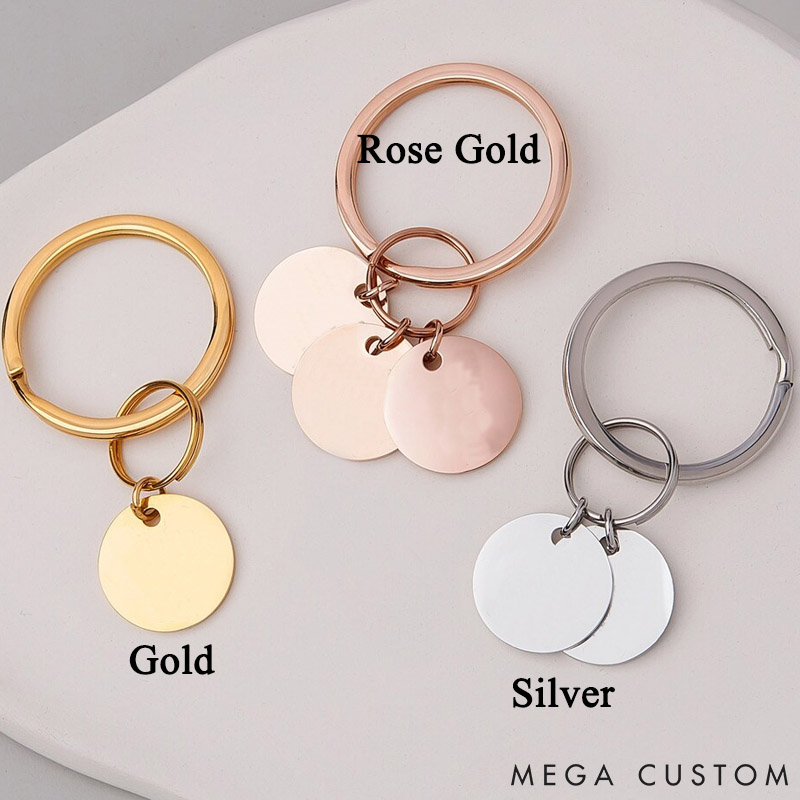 Personalized Pet Lover Pet Portrait Keychains