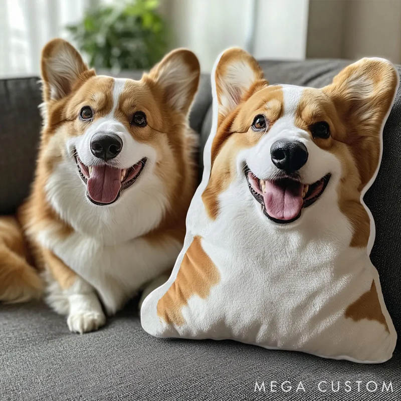 Personalized Pet Lover Photo My Beloved Fur Baby Throw Pillows