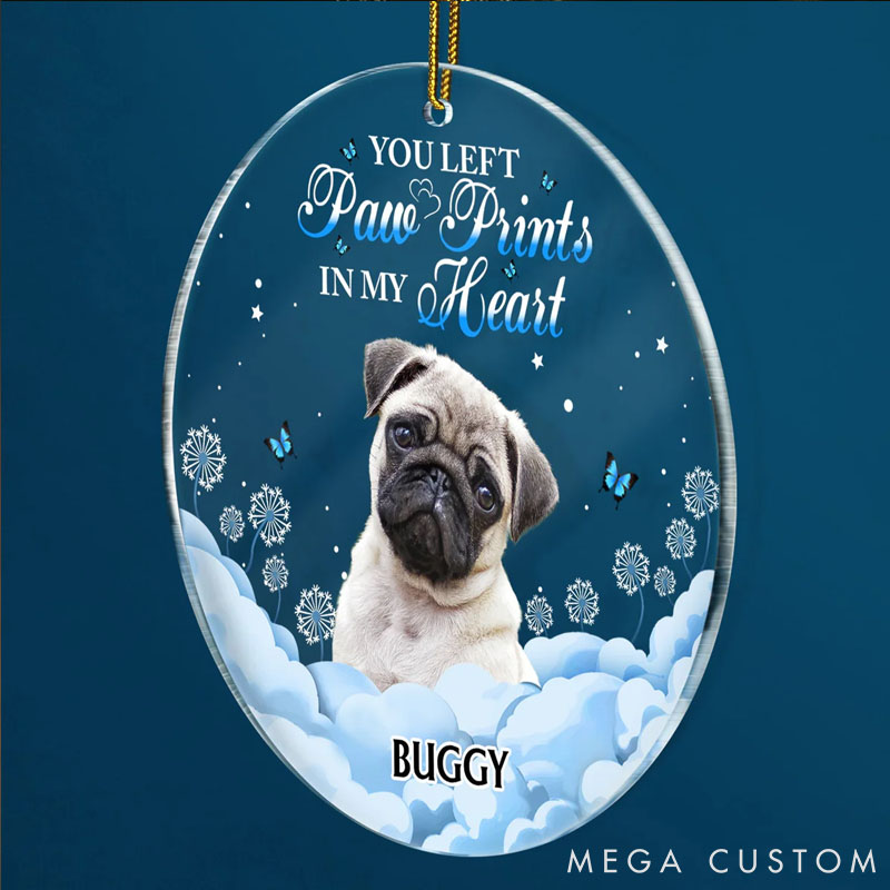 Personalized Pet Lover Photo if Love could have Saved You Ornament