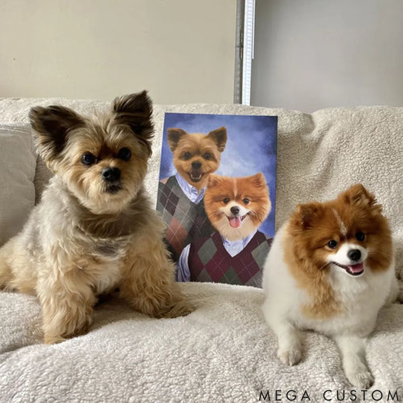 Personalized Pet Lover Step Brothers Pet Portrait