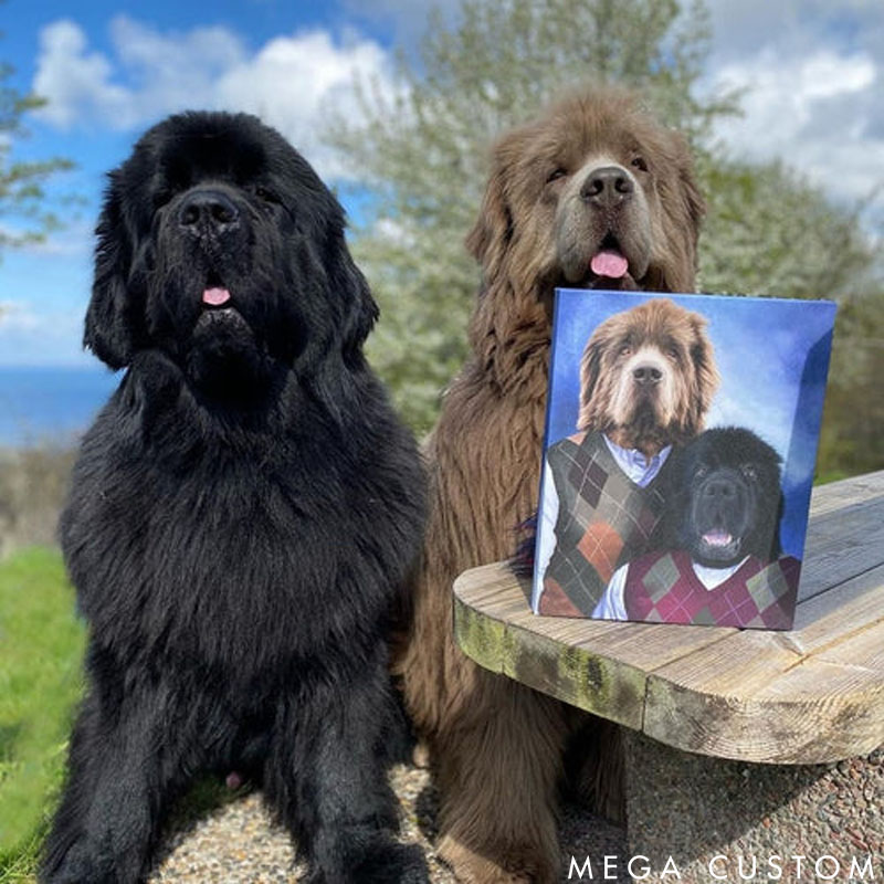 Personalized Pet Lover Step Brothers Pet Portrait