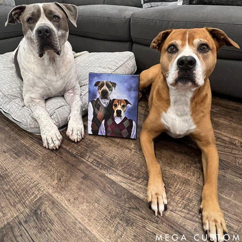 Personalized Pet Lover Step Brothers Pet Portrait