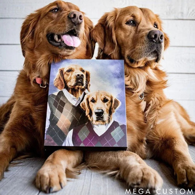 Personalized Pet Lover Step Brothers Pet Portrait