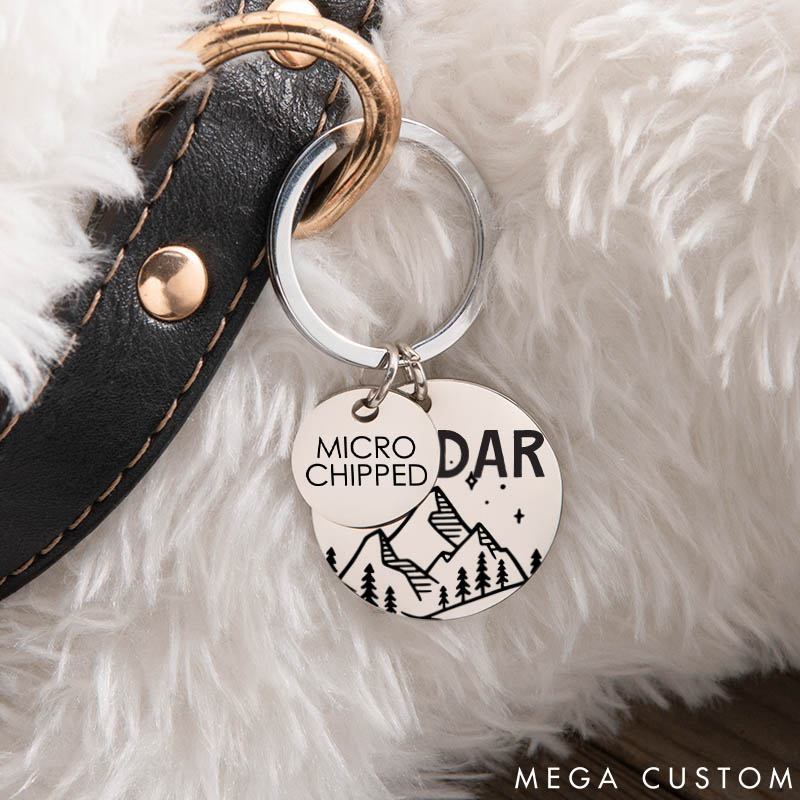 Personalized Pet Lover Stylish and Durable ID Tags for Your Furry Friends Pet ID Tags