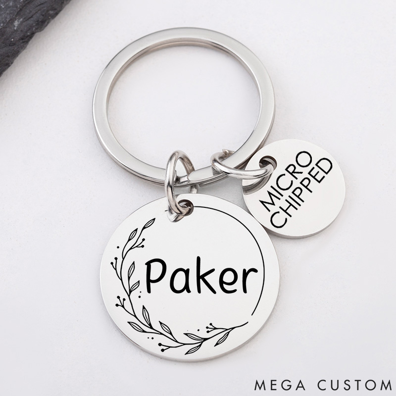 Personalized Pet Lover Stylish and Durable ID Tags for Your Furry Friends Pet ID Wreath Tags