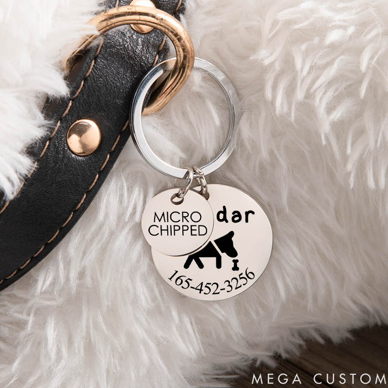 Personalized Pet Lover Stylish and Durable ID Tags for Your Furry Friends Tags