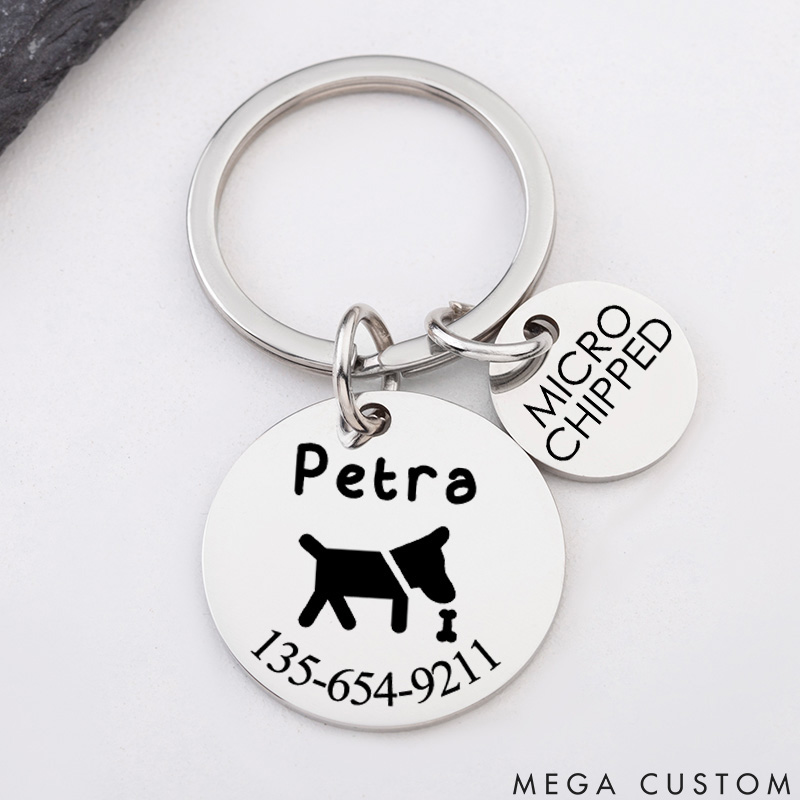 Personalized Pet Lover Stylish and Durable ID Tags for Your Furry Friends Tags