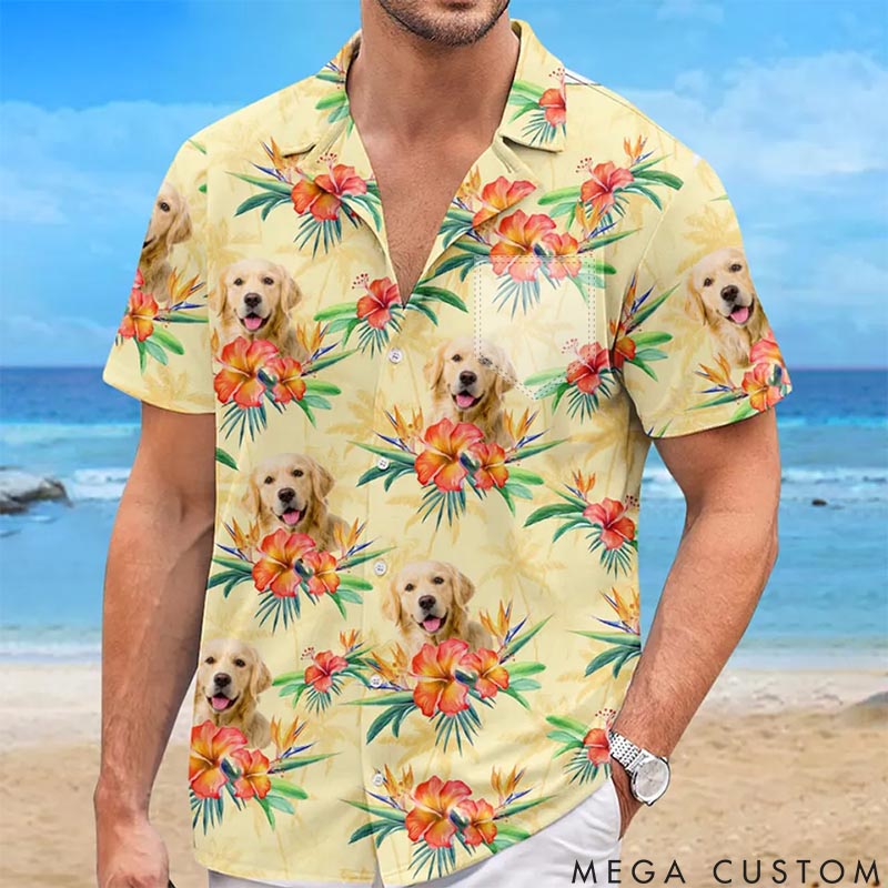 Personalized Pet Lover Summer Vibes Only Hawaii Shirts