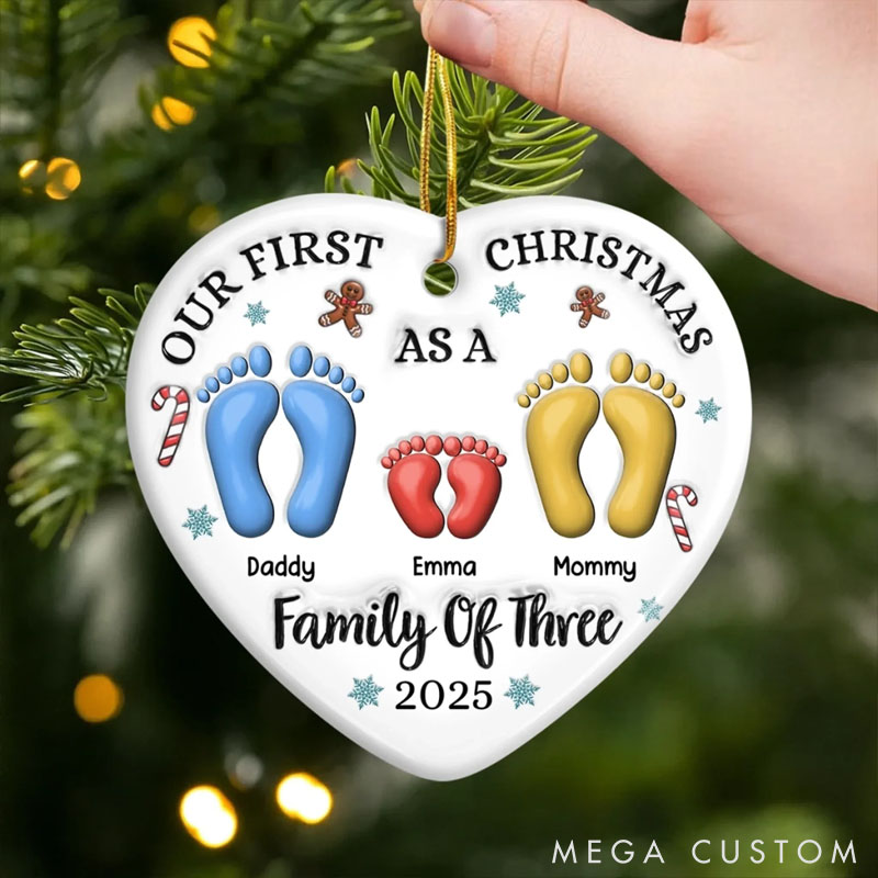 Personalized Pet Lover Together We are Stronger Christmas Ornament