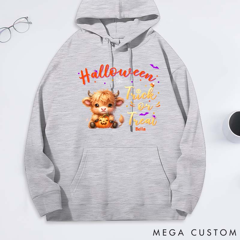Personalized Pet Lover Trick or Treat Classic Hoodies