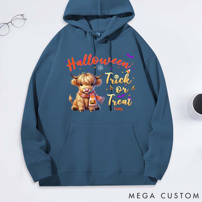 Personalized Pet Lover Trick or Treat Classic Hoodies
