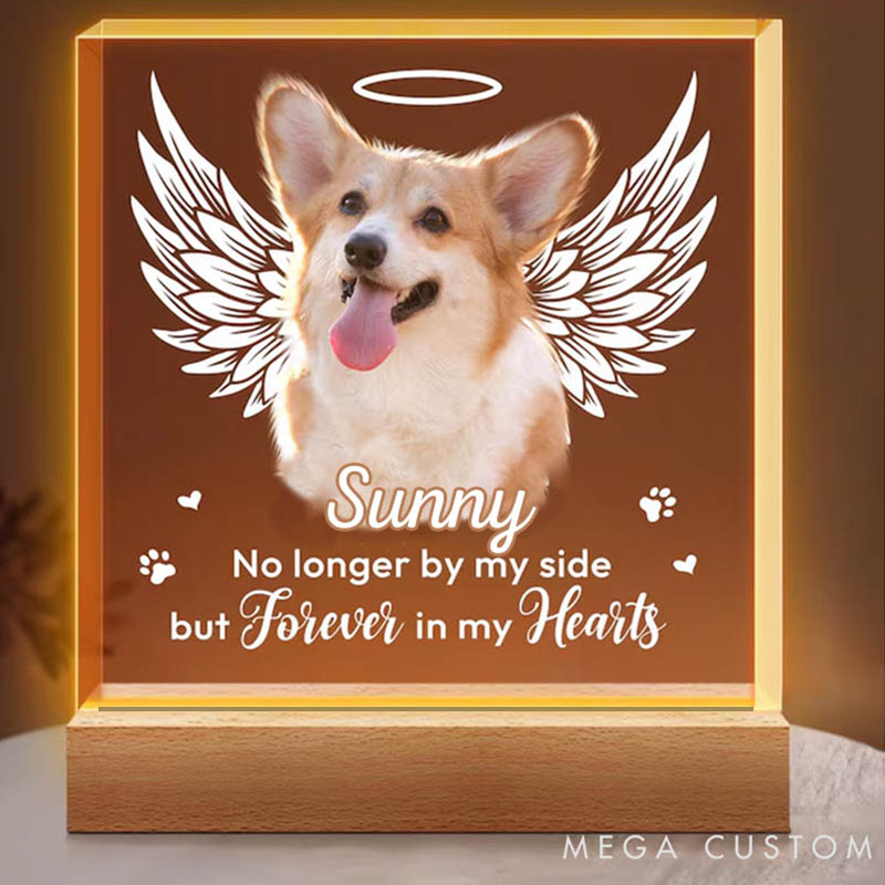 Personalized Pet Lover Wings of Love Pet Light