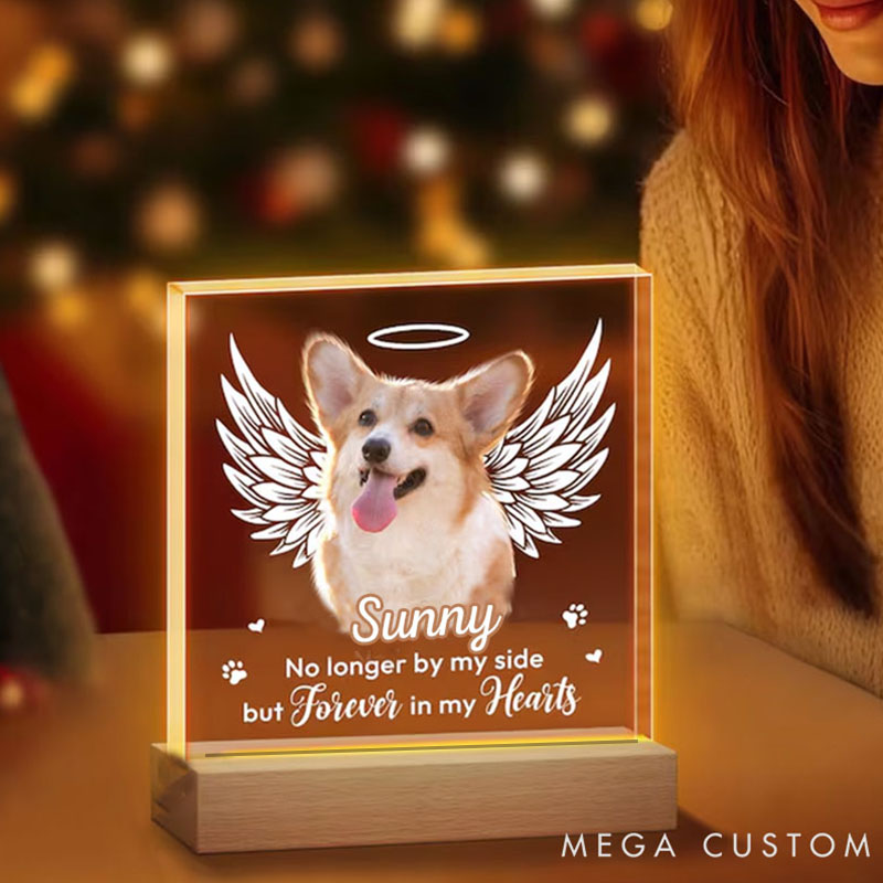 Personalized Pet Lover Wings of Love Pet Light