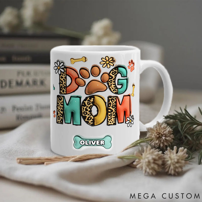 Personalized Pet Lover Yappy Holidays Cat Mom Dog Mom Mugs