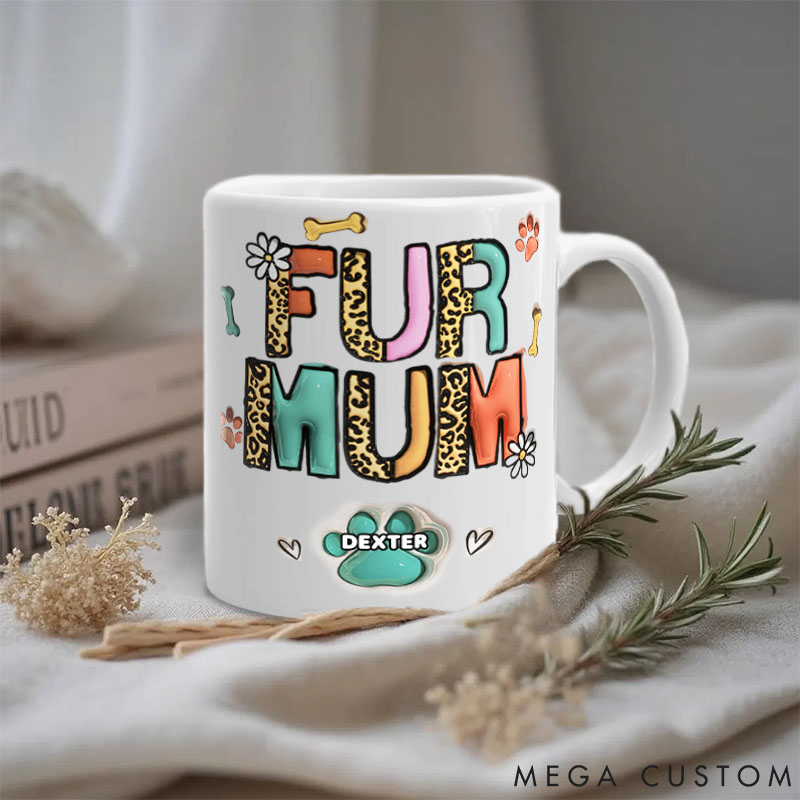 Personalized Pet Lover Yappy Holidays Cat Mom Dog Mom Mugs