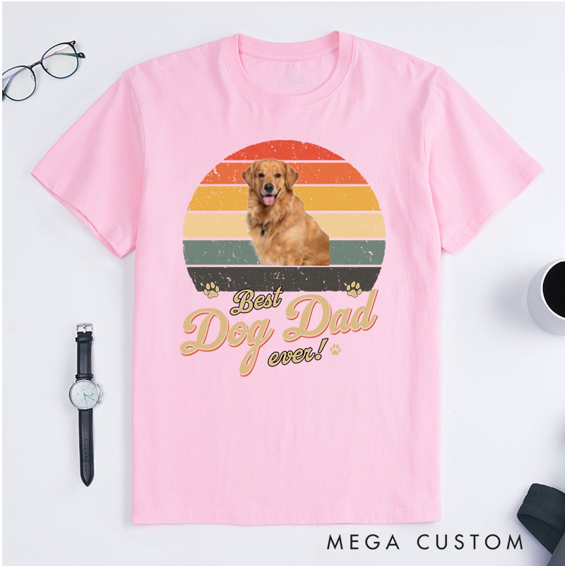 Personalized Pet Lover You're The Best Dad T-Shirt
