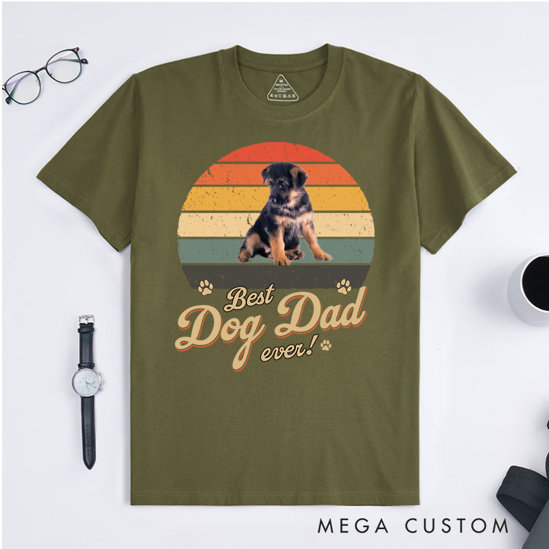 Personalized Pet Lover You're The Best Dad T-Shirt