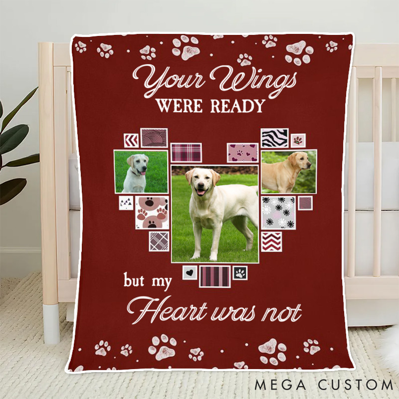Personalized Pet Lover You were My Favorite Hello Pet Loss Throw Blanket