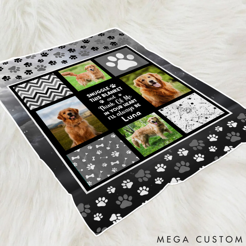 Personalized Pet Lover You were My Favorite Hello Pet Memorial Throw Blanket