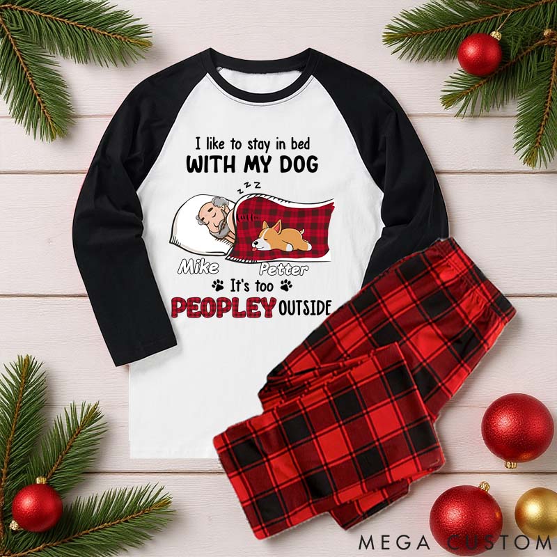 Personalized Pet Lover like to Stay in Bed
