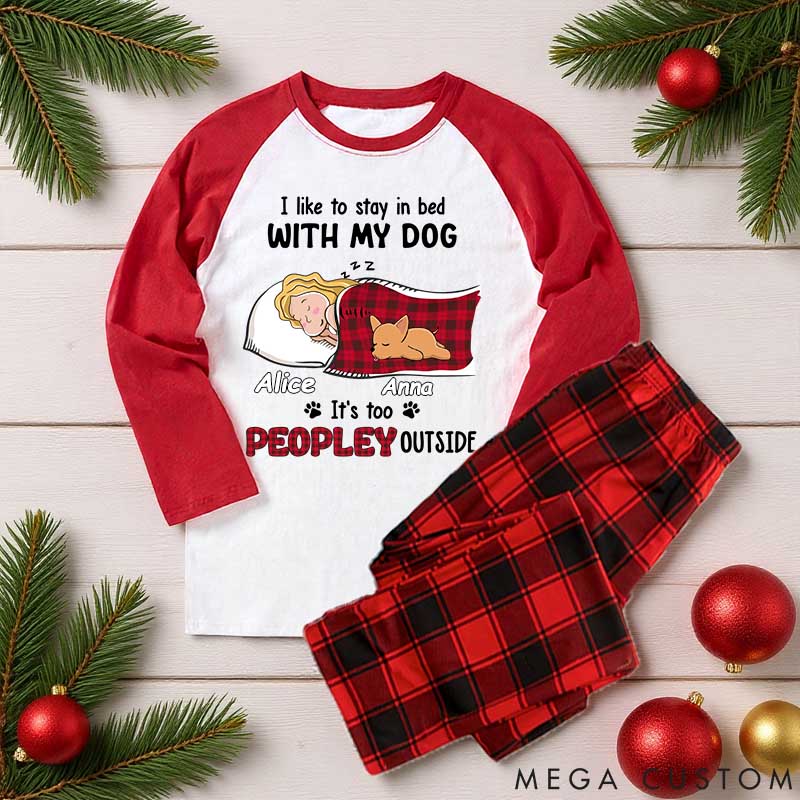 Personalized Pet Lover like to Stay in Bed