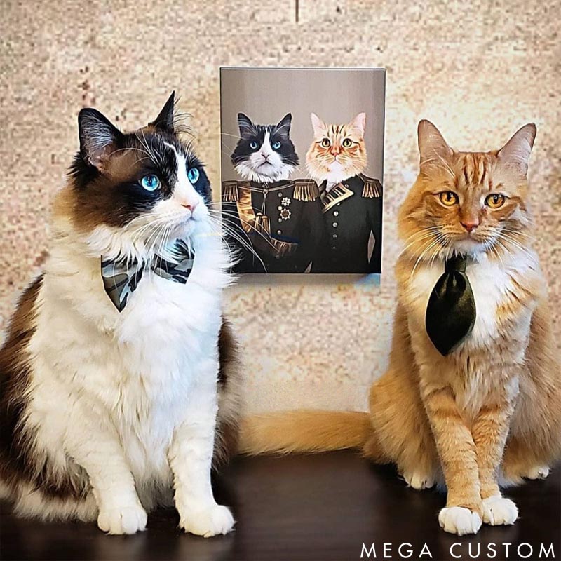 Personalized Pet Lover the Brothers in Arms Pet Portrait