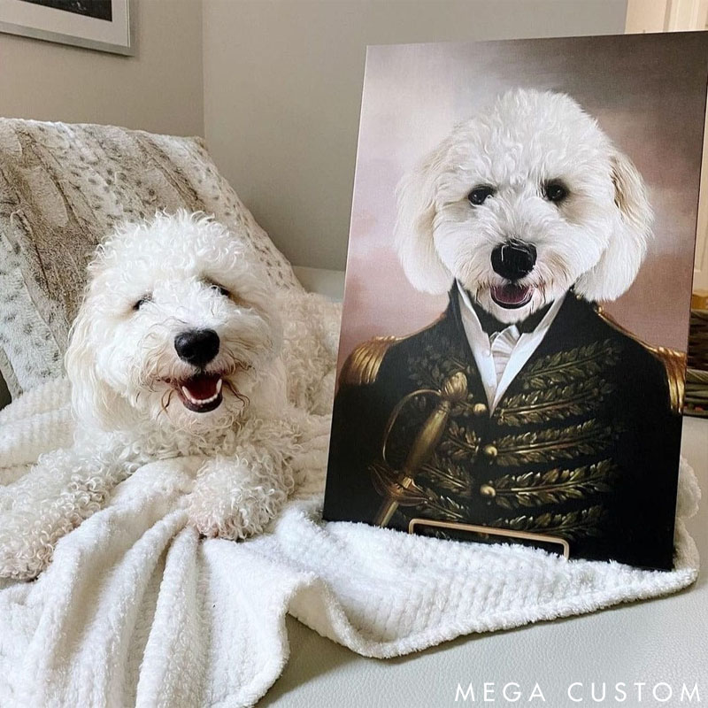 Personalized Pet Lover the General Pet Portrait