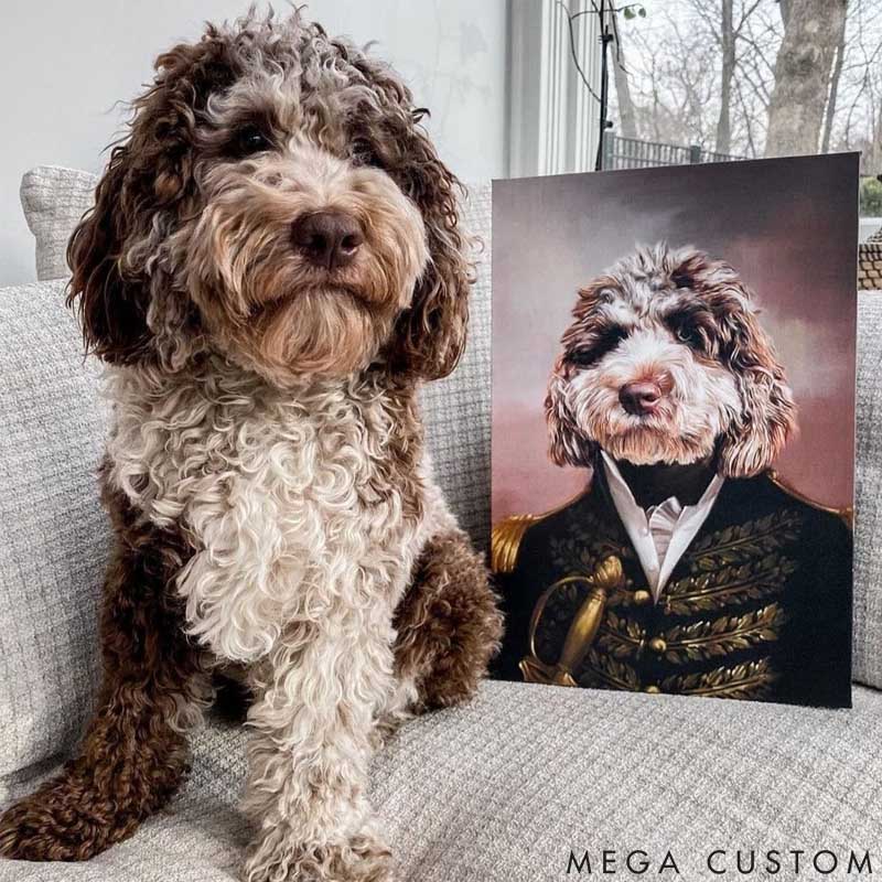 Personalized Pet Lover the General Pet Portrait