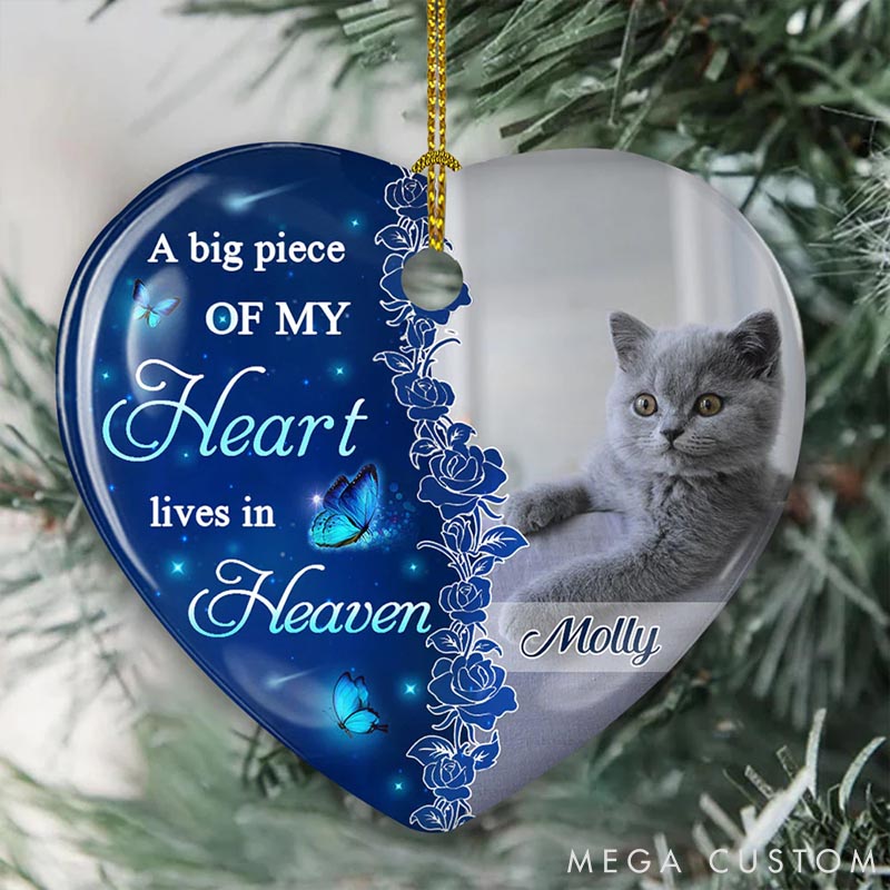 Personalized Pet Lover the Hardest Goodbye Christmas Ornament
