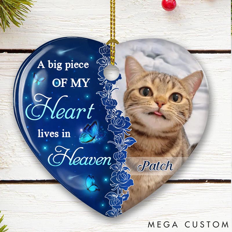 Personalized Pet Lover the Hardest Goodbye Christmas Ornament