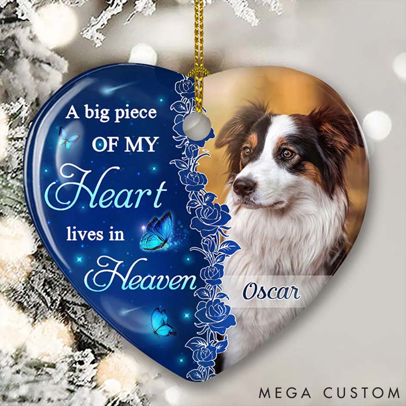 Personalized Pet Lover the Hardest Goodbye Christmas Ornament