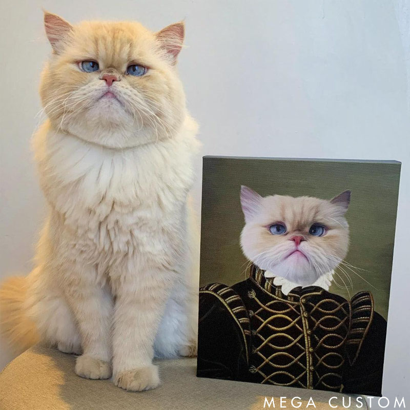 Personalized Pet Lover the Noble Pet Portrait