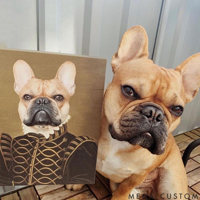 Personalized Pet Lover the Noble Pet Portrait