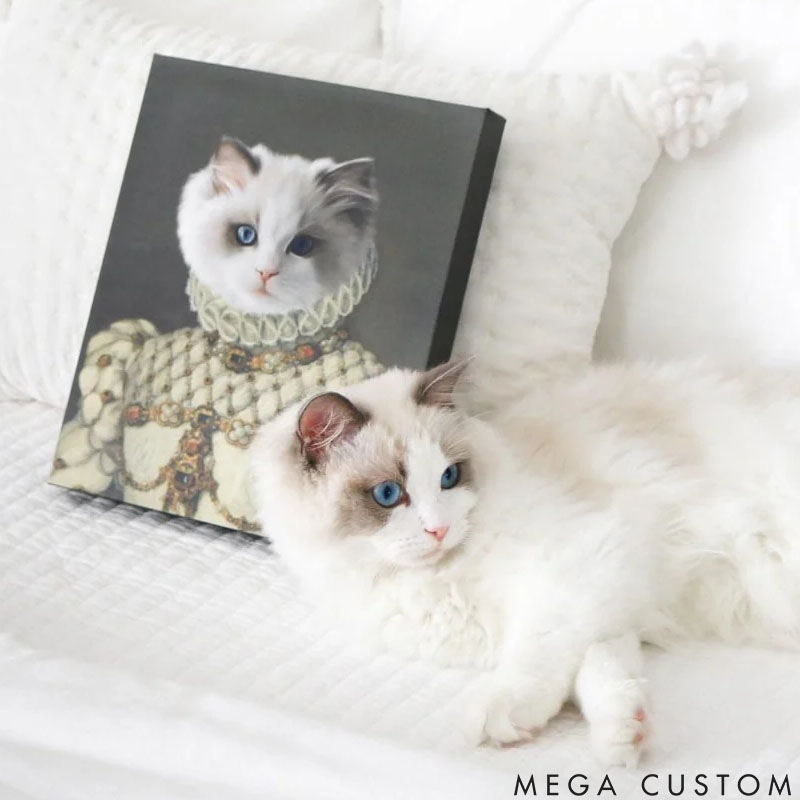 Personalized Pet Lover the Princess Pet Portrait