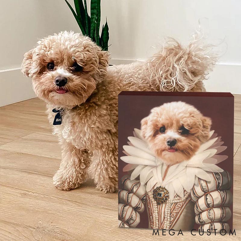 Personalized Pet Lover the Queen Pet Portrait