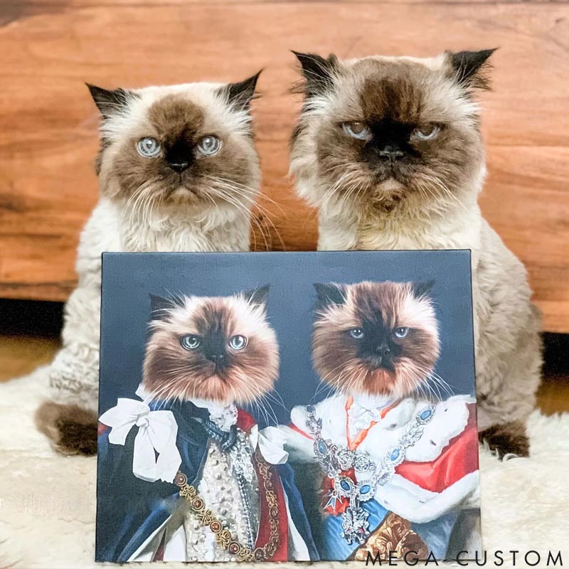 Personalized Pet Lover the Rulers Pet Portrait