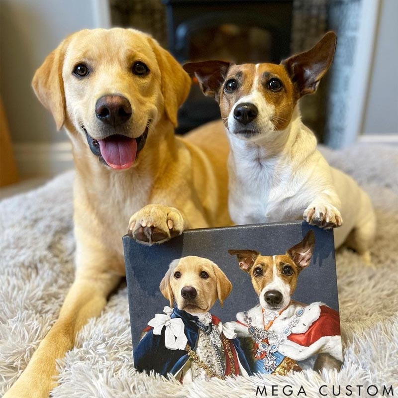 Personalized Pet Lover the Rulers Pet Portrait