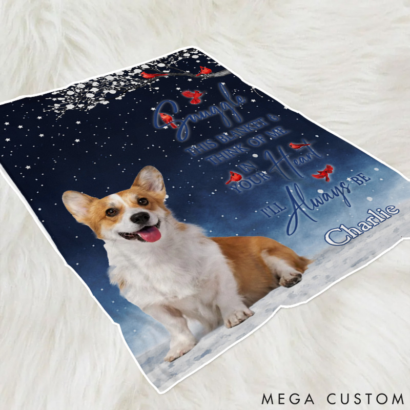 Personalized Pet Lover this Blanket Memorial Pet Loss Throw Blanket