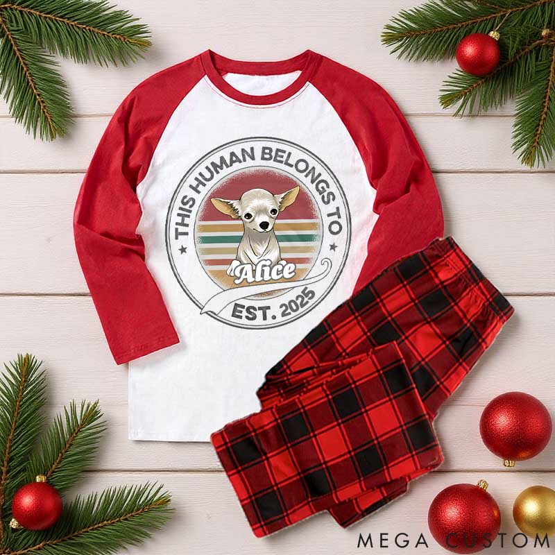 Personalized Pet Lover this Human Belong to