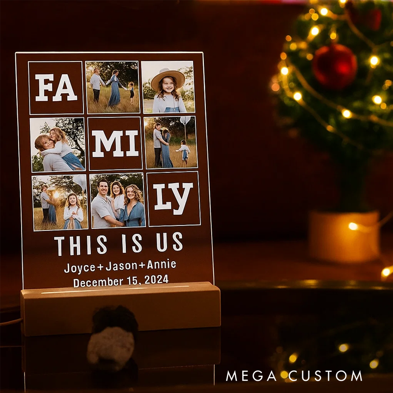 Personalized Photo Gift and Gift for Her and Personalized Music Gift with Code and Romantic Plaque for Him or Her and Anniversary