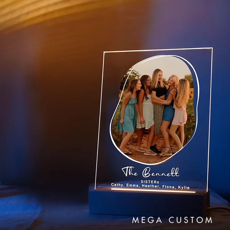 Personalized Photo Gift and Gift for Her and Personalized Music Gift with Code and Romantic Plaque for Him or Her and Anniversary