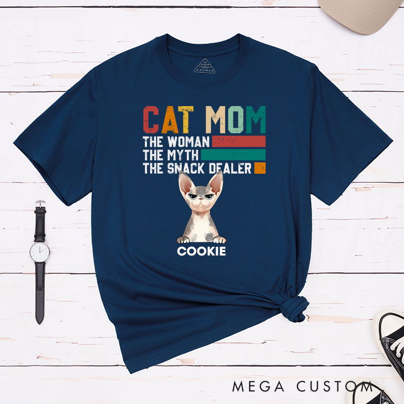 Personalized Professional Treat Negotiator T-Shirt Gifts for Pet Lover for Cat Lover