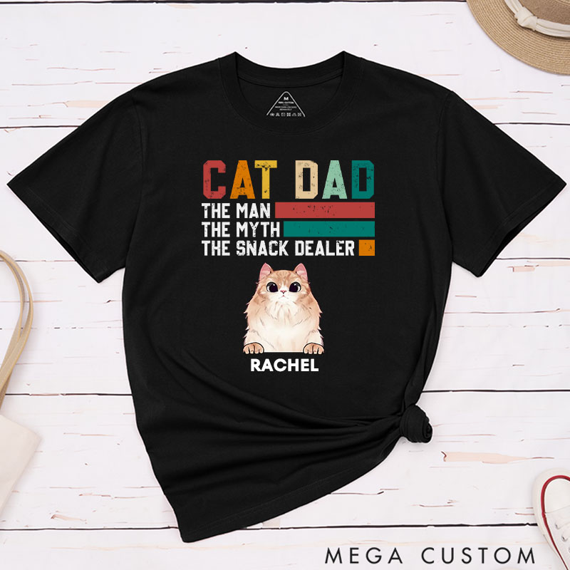 Personalized Professional Treat Negotiator T-Shirt Gifts for Pet Lover for Cat Lover