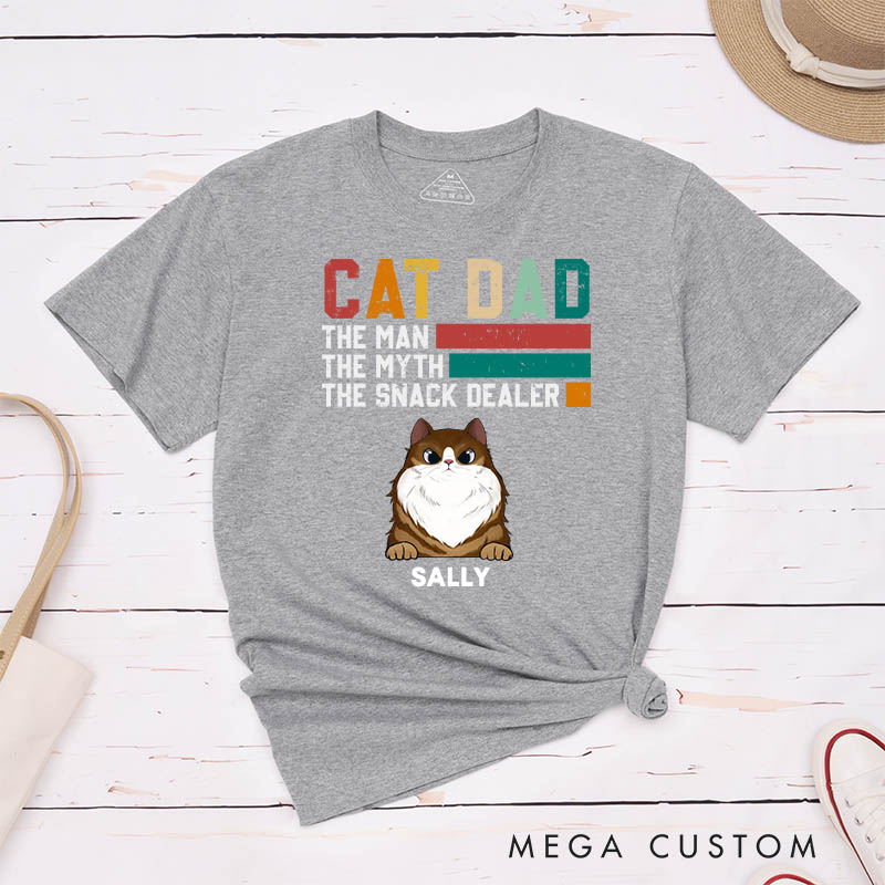 Personalized Professional Treat Negotiator T-Shirt Gifts for Pet Lover for Cat Lover