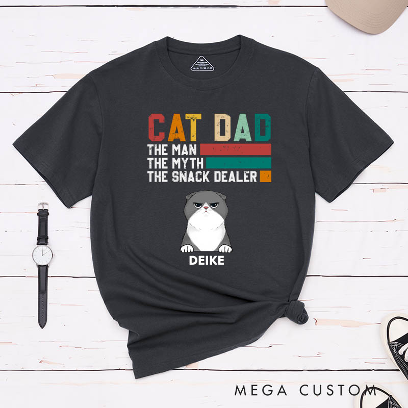 Personalized Professional Treat Negotiator T-Shirt Gifts for Pet Lover for Cat Lover